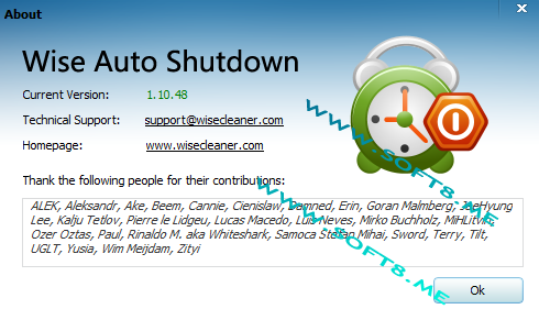 Wise Auto Shutdown 2.1.2.113 繁體中文免安裝版