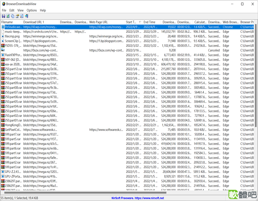 BrowserDownloadsView 1.50 åå®è£ | è»é«å§-åè²»è»é«ä¸è¼