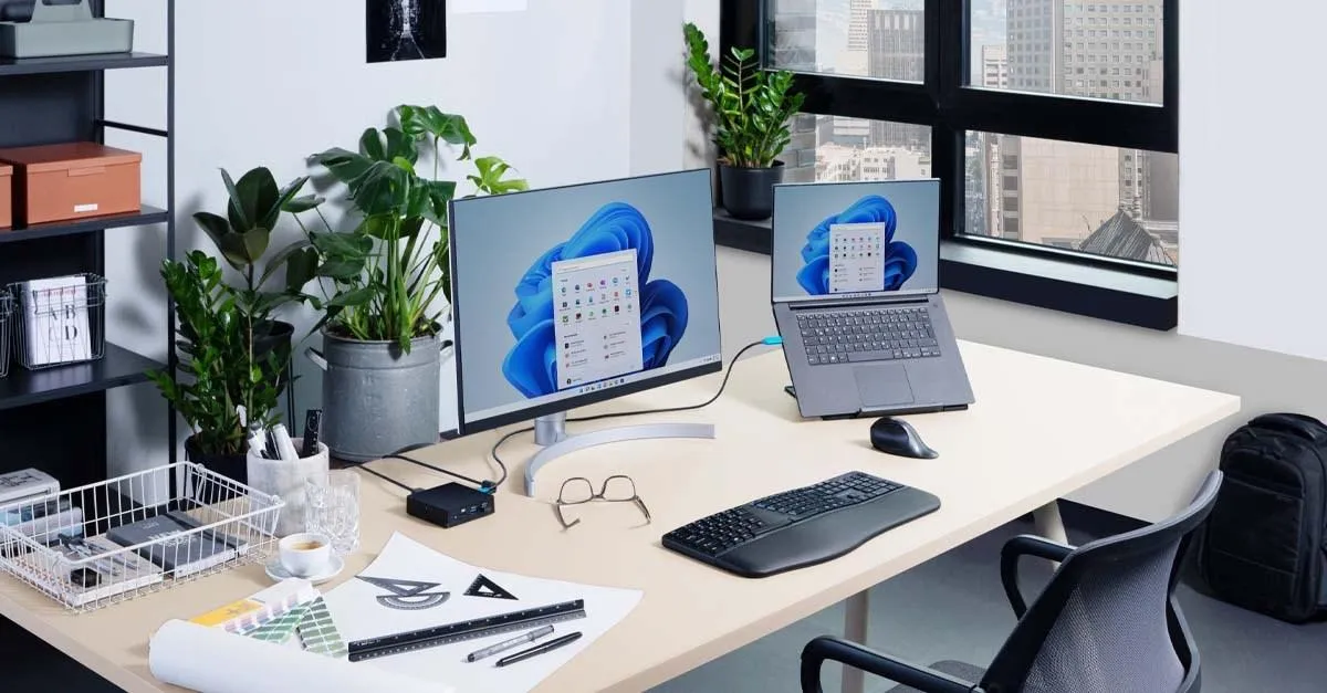 Windows 11 辦公桌面環境