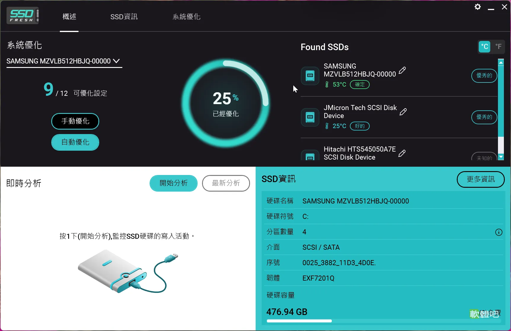 Abelssoft SSD Fresh 2027 v16.02.76570 繁體中文免安裝版