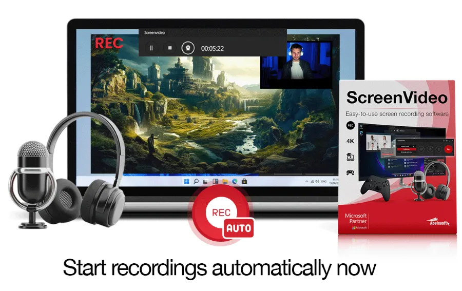 Abelssoft ScreenVideo 2027 v10.01.77043 中文免安裝版