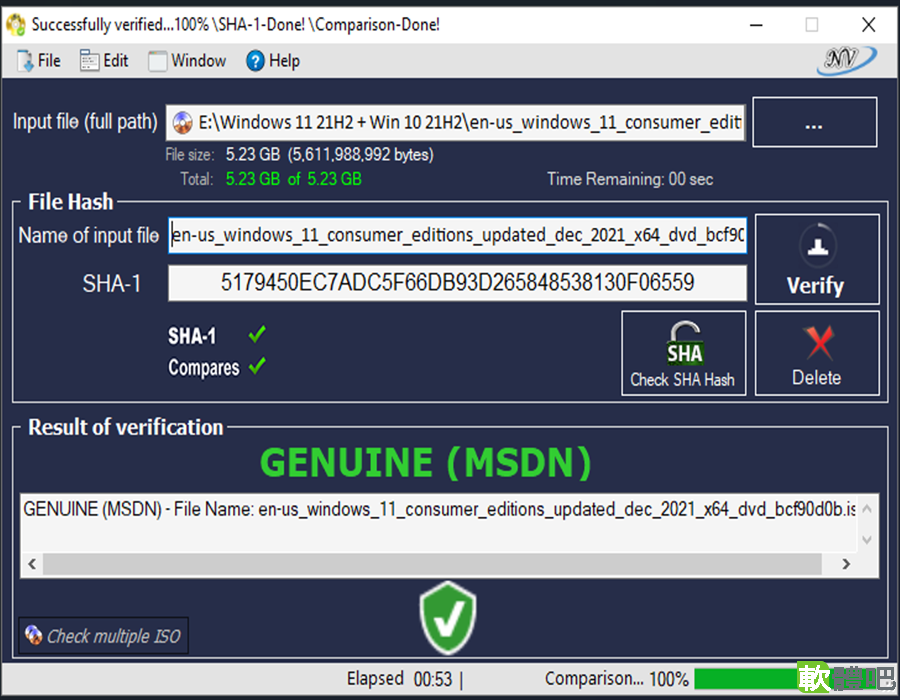 Iso Exe Windows and Office Genuine ISO Verifier 05.2026 免安裝 - Windows和Office正版 ...